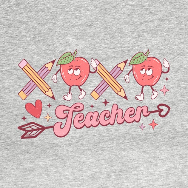 Teacher Valentine T Shirt Valentine T shirt For Women by Pretr=ty